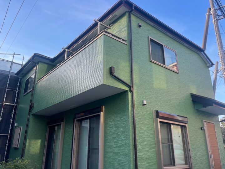 八千代市　Ｉ様邸　外壁塗装・屋根塗装工事