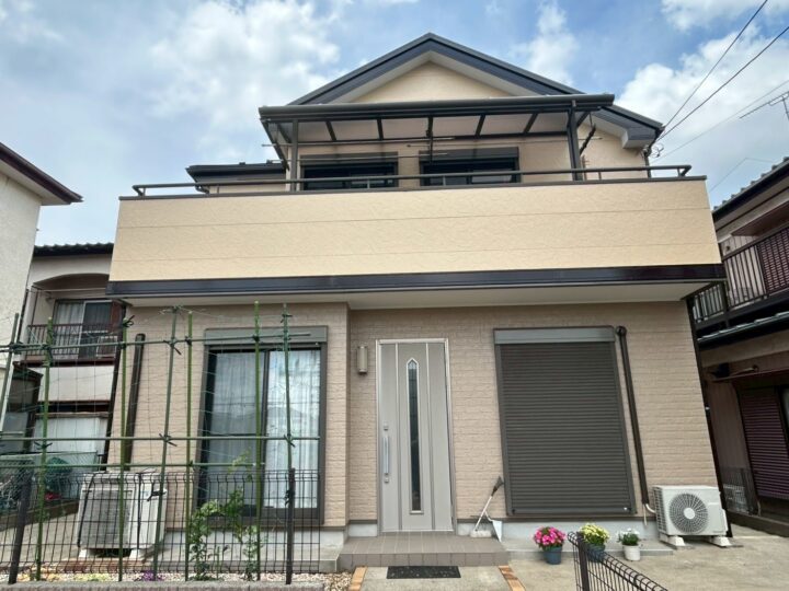 八千代市　M様邸　屋根カバー外壁塗装工事