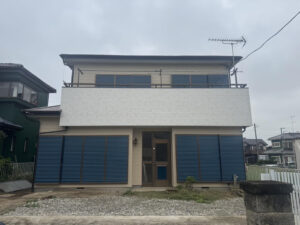 山武郡 S様邸 屋根・外壁・付帯部塗装・ベランダ補強・サイディング張替工事