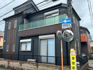 船橋市　D様邸　屋根カバー、外壁・付帯部塗装、デザインアンテナ取付工事