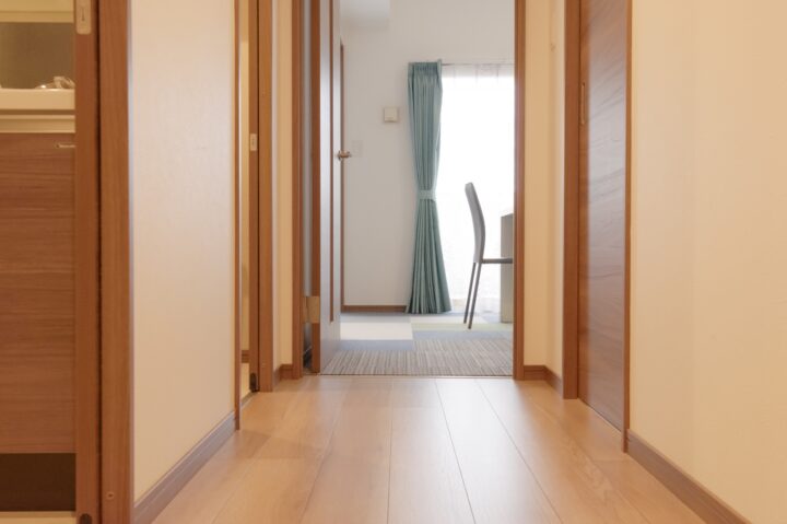 廊下のクロス