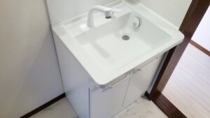 洗面台の移動
