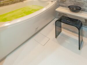 風呂場の床